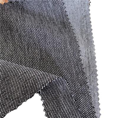 China Soft Woolen Peached Microfiber Fabric For Woolen Blazer Fabric Suiting Cloth With High- for sale