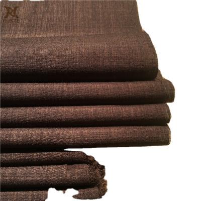 China Coated Type PA Coated 110GSM Polyester Imitation Linen Fabric Woven for Sofa Pillow for sale