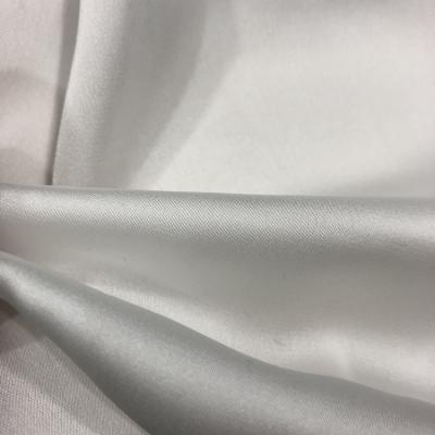 China Peach Skin Fabric 50D*50D Recycled Stain Chiffon Fabric 90GSM for Clothing Production for sale