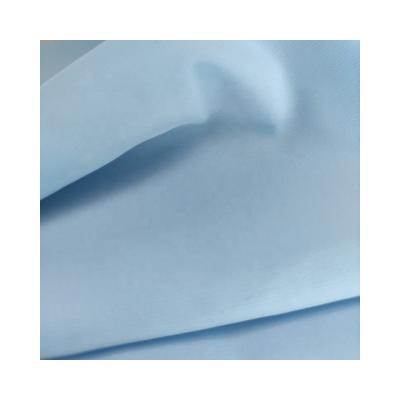 China Biodegradable sustainable  recycled fabric 100% PRET 75*150 plain fabric made for T-shirts,dress and bags for sale