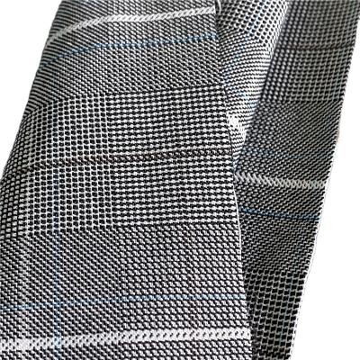 China 160D*200D 40D Four-Color Shades High Stretch Cation Plaid Check Fabric For Lady Dress for sale