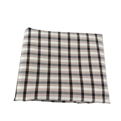 China Plaid Style Twill Fabric 100% Polyester Twill Fabric for Medium Weight Suit and Dress for sale