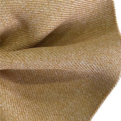 China Dyed Heavyweight Mechanical Stretch Cavalry Twill Cation 325GSM Fake Wool Fabric for Suits for sale