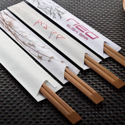 China Supplier Premium Disposable Hot Selling Natural Tensoge Twin Bamboo Sushi Chopsticks for sale