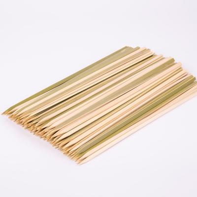 China Factory Price OEM ODM Hot Sale Non-Stick Disposable Bamboo Barbecue Skewers for sale