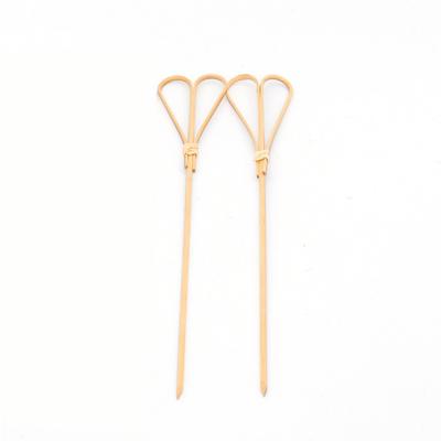 China Factory Non-Stick Manufacture Designed Bamboo Skewers Food Fruit Bamboo Picks Party Items for sale