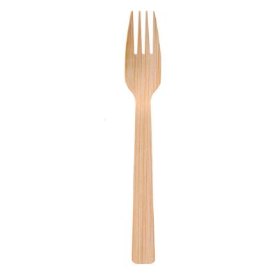 China Factory Direct Sale Eco Home Party Bamboo Disposable Cutlery Disposable Kitchen Hotel Fork for sale