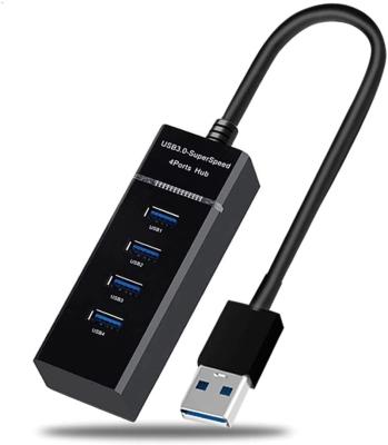 China Hot Selling Plug & Play Plastics USB 3.0 2.0 Port 4 USB Port Plug & Play Hub for sale