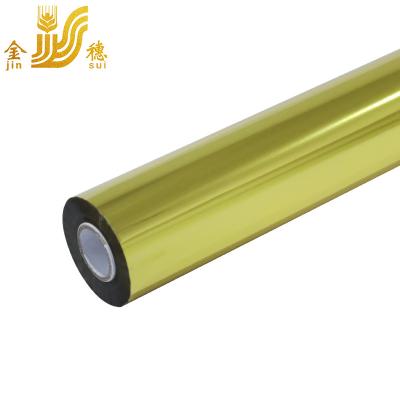 China Factory Price High Quality Gold JINSUI Hot Stamping Foil Rolls For Plastic Paper Leather for sale