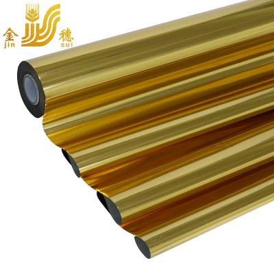 China JINSUI Paper Dark Gold Hot Stamping Foil for Paper and Plastic for sale