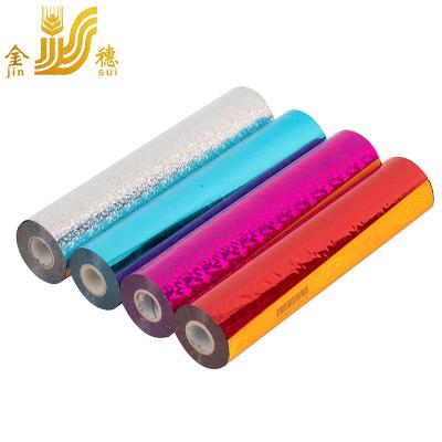 China JINSUI Paper Free Sample Laser Holographic Hot Stamping Foil For Paper And Plastic for sale