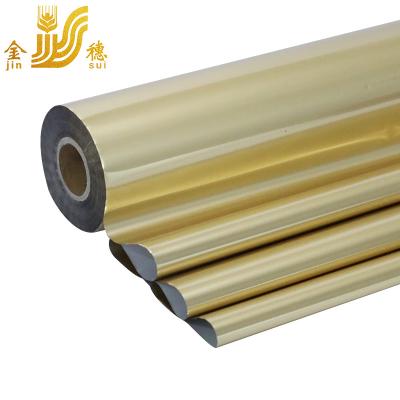 China JINSUI Custom Matte Paper / Plastic Gold Size Hot Stamping Foil Free Sample for sale