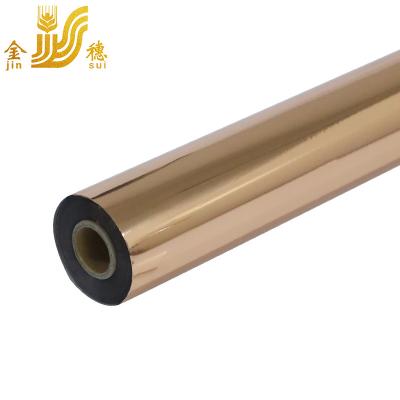 China JINSUI Wenzhou paper supplier custom printing bronze gold decor hot stamping foil for bag paper fabric for sale