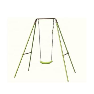 China Plastic Playground Seat Equipment Indoor Outdoor Single Plastic Playground Funny Swing for sale