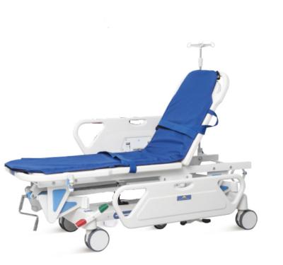 China Patient Transfer Trolley Emergency Hospital Clinical Manual Transfer Trolley for sale