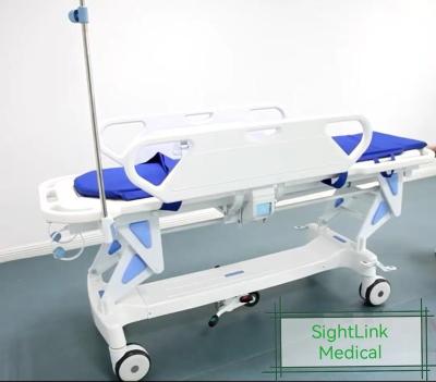 China Patient Transfer Trolley Emergency Hospital Clinical Manual Transfer Trolley for sale