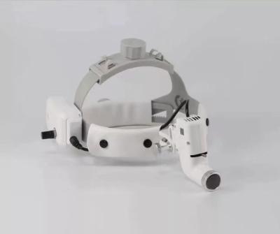 China Headlight Medical and Dentist Binocular LED Metal Loupes for sale