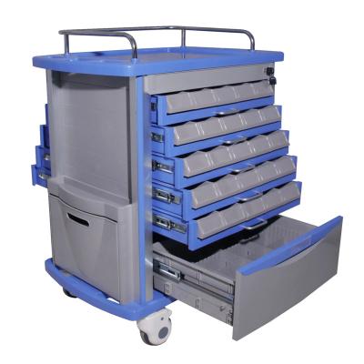 China Hospital Factory Price Trolley Medical Drug Cart for sale