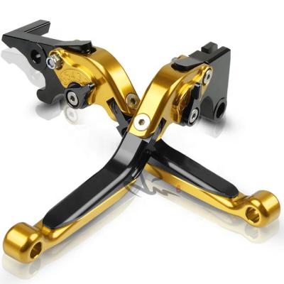 China Foldable and Adjustable Aluminum CNC Motorcycle Clutch and Brake Levers for Honda cb125r Cb 125r 2011-2020 for sale