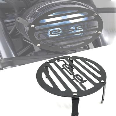 China Stainless Steel Motorcycle Accessories Headlight Guard Grill Guard For Honda Rebel Cmx300 Cmx500 2019 2020 2021 for sale