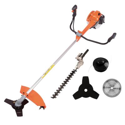 China Promotional 2-Stroke 4 in 1 Multi-Function Tools Garden Hedge Cutter Brush Trimmers Pole Saw Trimmer for sale