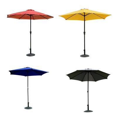 China Other Skeleton Parasol De Plage Umbrellas Heavy Duty Steel Parasol Outdoor Garden Umbrellas for sale