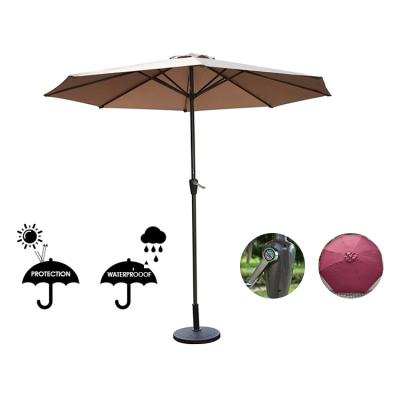 China Waterproof/UV Resistant/Fade Resistant Umbrella Strong Steel Garden Offset Outdoor Patio Umbrella Round Sunshade Furniture Economic Cantilever Beach Umbrella for sale