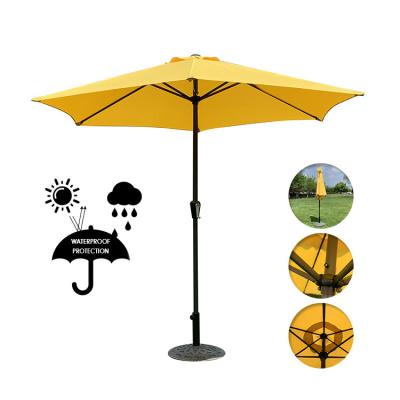 China Waterproof / UV Resistant / Fade Resistant Outdoor Patio Restaurant Furniture Pool Parasol Umbrella For Garden Balcony for sale