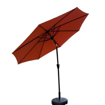 China Waterproof/UV Resistant/Fade Resistant Aluminum Alloy Outdoor Dining Table Umbrella Tilting Garden Beach Umbrella for sale