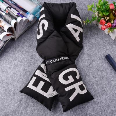 China Manufacturer wholesale warm autumn and winter fashion lady comfortable down scarf. for sale