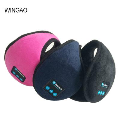 China Plush Ear Muff Bluetooth Ear Rate Outdoor Christmas Running Warmers Bluetooth 5.0 Headphones Ear Storing Gifts For Teens Mom Dad Women Men for sale