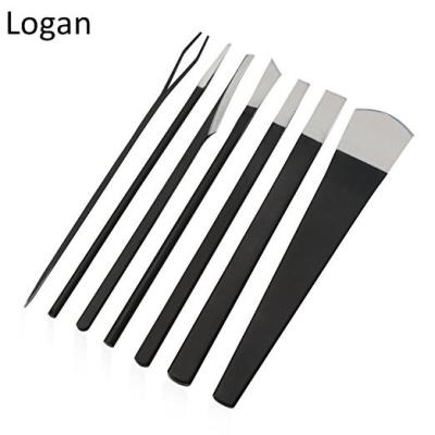 China High Quality Foot Rasp Stainless Steel Cuticle Remover Pedicure Knife Set Foot Care Tools For Thick Callus for sale