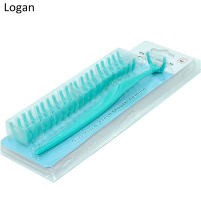 China Teeth Gap Cleaning Careteeth Hot Sale Oral Gap Soft Interdental Floss Brush Cleaning Pick for sale