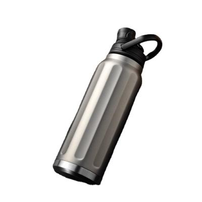 China Hot Sale 1000ml PORTABLE Stainless Steel Water Bottle Leakproof Tumbler Water Bottle For Outdoor for sale