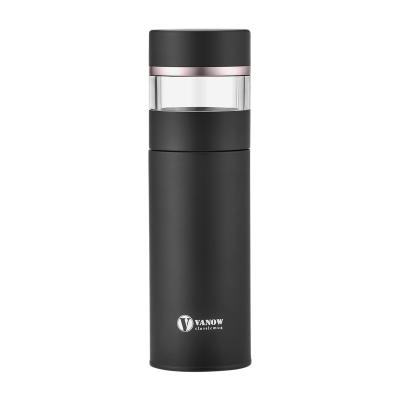 China New PORTABLE Custom Water Bottle 450ml Ceramic Coating Smart Water Bottle With Reminder To Drink Water Thermos For Drink Tea for sale