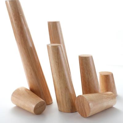 China Modern Zelkova Legs for Bed Table Legs Coffee Tables Legs Table Furniture Slope Wood Vertical Anti-Vibration Legs Legs Kitchen Table Leg for sale