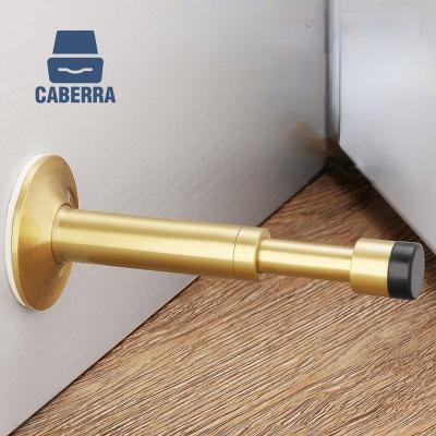 China Modern Silent Hydraulic Door Stopper Door Stopper Door Stopper Doorstops Hardware Wall Mounted Windproof Furniture Without Buffer Punch for sale