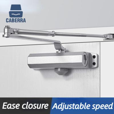 China Modern Hydraulic Automatic Adjustable Closing Equipment Mute Slow Closing Door Closer Buffer Door Hardware 25KG To 80KG for sale