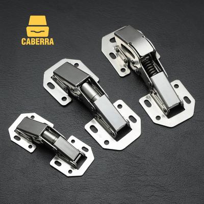 China Contemporary Cabinet Door Hinge Cabinet Hinge Repair Plate With Screws Furniture Hardware for sale