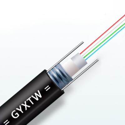 China Telecom fiber optic cable 2 factory direct GYXTW 4 6 8 12 core ftth outdoor cable for sale