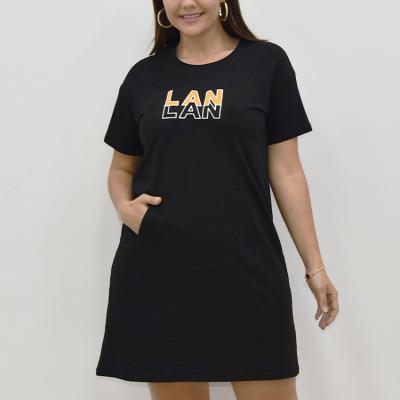 China Hot Selling And Fashionable Anti-static Cotton Printed Women's Short Sleeve T-shirt Comfortable for sale