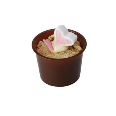 China Cheap Plastic Ice Cream Custom Cups Pudding Ice Cream Cup For Dessert OEM for sale