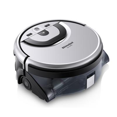 China Hotel ILIFE W455 floor washing robot Shinebot gyroscope camera navigation APP control water tank appliances big the vacuum cleaner robot for sale