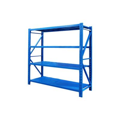 China Factory Price New Arrival Warehouse Storage Rack Shelf Supermarket Shelves Metal Super Market Stackable Display Stand for sale