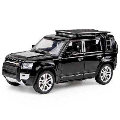 China Toy Wholesale Diecast 1/24 Scale XHD SUV Diecast Zinc Alloy Model Toy Car Lightweight and Sound Open Six Doors Pull Out Supermarket Hot Sale for sale