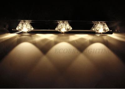 China Home decorative Crystal LED Vanity Mirror Lights 46 cm in Bathroom for sale