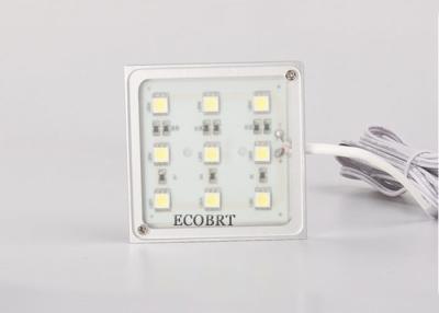 China 12V Square low voltage led under cabinet lighting / led puck lights dimmable for sale