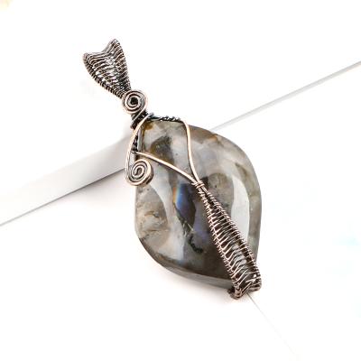 China CLASSIC Retro Vintage High Quality Fashionable Stone Hand Jewelry New Arrival Dangle Stone Pendant for sale