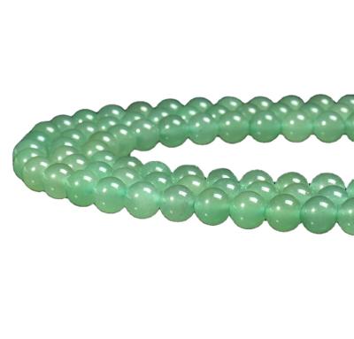 China Stone Jewelry Making Supplier 4mm 6mm 8mm 10mm Natural Green Aventurine Round Beads For Diy Jewelry Making for sale