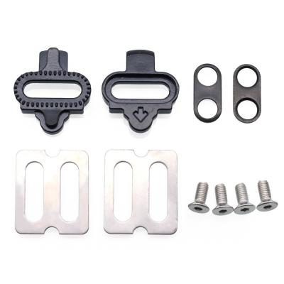 China Road Bicycles Bike Accessories Single Release MTB Mountain Bike Bicycle Pedal Clips Compatible With SPD System for sale